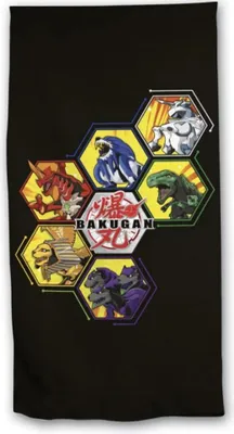 Produktbild von Anime Bakugan - Handtuch Badehandtuch Badetuch XXL Strandtuch 70x140