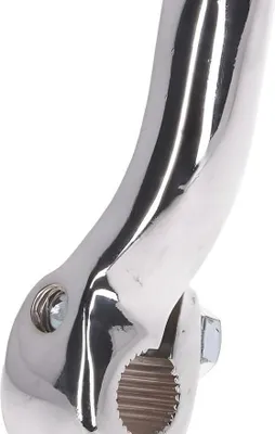 Image de Kickstarter rigide chromé à grosses dents pour Simson KR50, KR51/1, KR51/2 Schwalbe, S50, S51, S53, S70, S83, SR4-1, SR4-2 Star, SR4-3, SR4-4