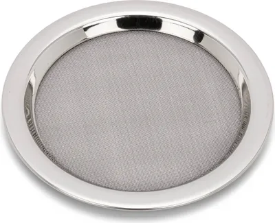 Produktbild von Räuchersieb Edelstahl 12cm silber Räucherzubehör Räucherwerk Plättchen