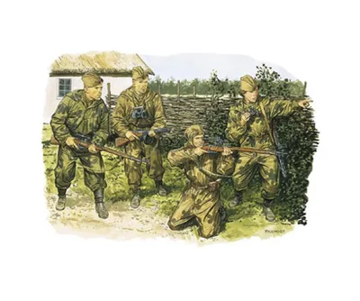 Obrázok produktu pre Dragon 1:35 Zvedovia a ostreľovači Červenej armády