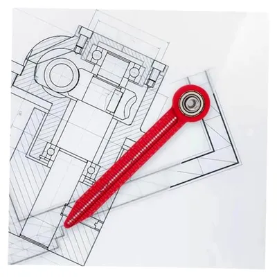 Produktbild von Verstellbarer Kreismarkierer aus Aluminiumlegierung für Holzarbeiten