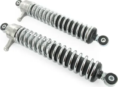 Immagine prodotto di Set: Struts 353mm, molla cromata, regolabile - Simson S50, S51, S70, S53, S83 Enduro