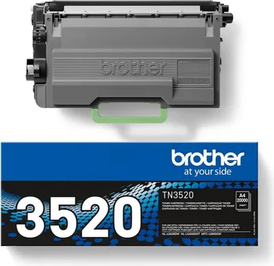 Immagine prodotto di Toner Brother TN-3520 - nero - capacità: 20.000 pagine (TN3520)