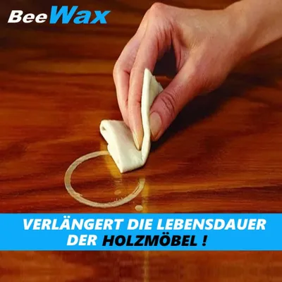 Produktbild von BeeWax Original natürliches Bienenwachs Möbelpflege Politur Möbelwax Holzpflege