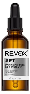 Zdjęcie produktu dla Revox B77, Just Evening, Primrose Oil & Squalane, Recovery, Night, Oil, For Face & Neck, 30 ml