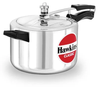 Produktbild von HAWKINS CL50 Klassisches Aluminium Schnellkochtopf, silber