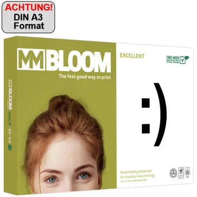 Image de MM BLOOM Papier à copier Excellent 9928B80B A3 80g 500Fl