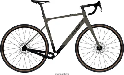 Produktbild von Fuji Jari 1.5 Gravelbike 28 Zoll Gravel Bike Damen und Herren ab 155 cm Road Bike Graveler Bike Cyclocross Fahrrad 20 Gang SRAM Apex, Farbe:clay gray, Rahmengröße:55.5 cm