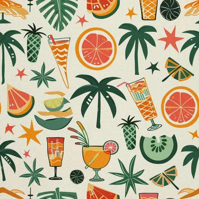 Image de OUTDOOR DECOSTOMES OXFORD - Motif été | DX9259