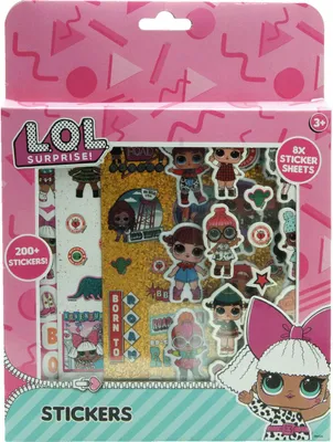 Image de Jeu d'autocollants L.O.L., 200pcs.