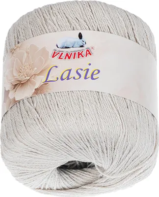 Obrázok produktu pre Priadza Lasie – 50 g / 150 m – prírodná