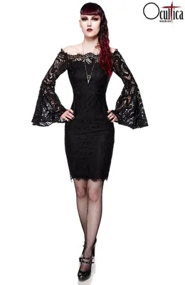 Produktbild von Ocultica - Spitzenkleid - L -
