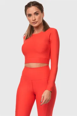 Produktbild von Sport Crop Top langarm