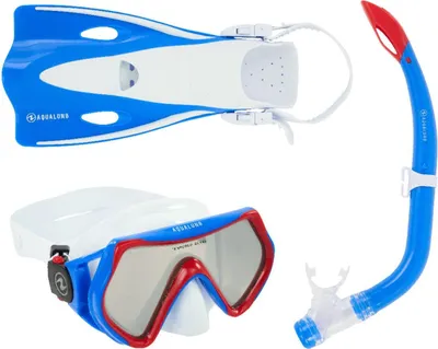 Produktbild von Aquasphere - Kinder Schnorchel-Set "2024 Hero" CS2045 (S-M) (Blau)