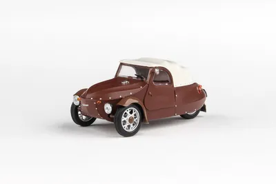 Obrázok produktu pre Velorex 16/350 (1966) - Hnedá/svetlosivá/hnedá ABREX 1:43
