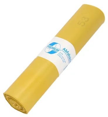 Produktbild von Premium Müllsäcke Gelb Typ 60, 120 Liter