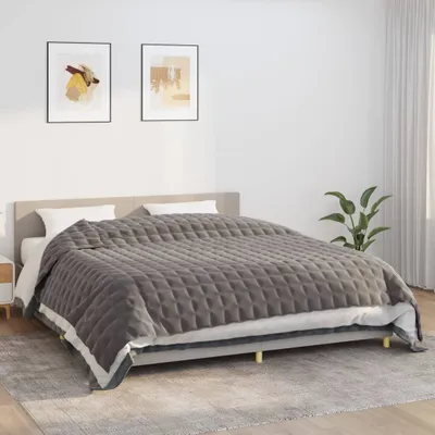 Produktbild von "im " Gewichtsdecke Grau 220x260 cm 15 kg Stoff - Decken CC15933