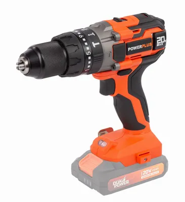 Obrázek produktu pro POWERPLUS POWDP15200 - Aku šroubovák / vrtačka s příklepem 20V (bez AKU)