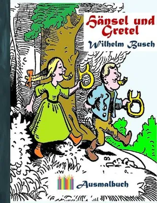 Immagine prodotto di Hansel e Gretel (libro da colorare)