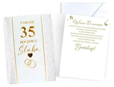 Zdjęcie produktu dla KARNET Z 35 rocznicy