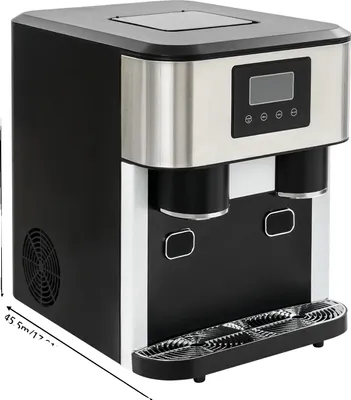 Obrázek produktu pro Zmrzlinovač, rychlá výroba zmrzliny, uživatelsky přívětivý design, černý