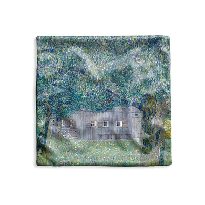 Obrázek produktu pro MuchoWow® Povlak na polštář - 50x50 - Statek v Horním Rakousku - Gustav Klimt - Dekorační povlak na polštář