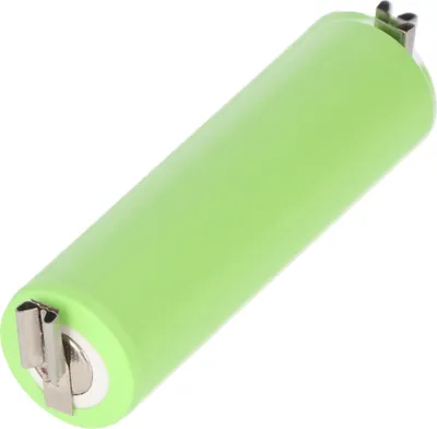 Imagen del producto de Batería de 2200mAh tipo AA, también compatible con Wella Contura HS61, dimensiones aproximadas: 50,5 x 14,5 mm (Batería NiMH nueva de 2200mAh)