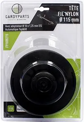 Image de Tête blister Fil nylon Automatique, type Tap & Go Pour scarificateurs à essence de 25cc à 52cc. Remplace Gly2889 sur Greatland M