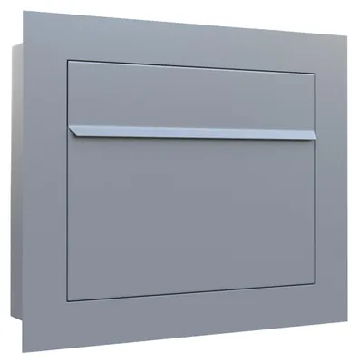 Produktbild von Einbaubriefkasten Sora in Grau Metallic