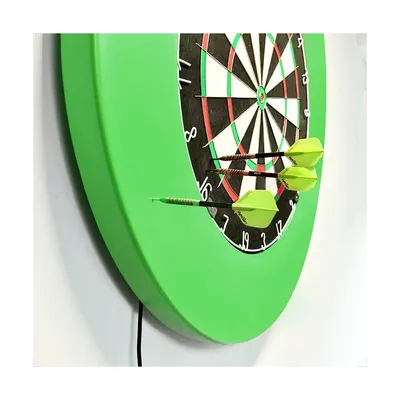 Produktbild von Dart Catchring Surround Dartscheibe Schutz Dart Auffangring für 45 cm Dartscheibe Grün