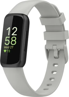 Produktbild von Strap-it Fitbit Inspire 3 Armband Silikon (Grau)