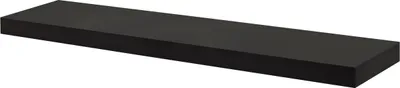 Produktbild von Dolle Wandregal 115 x 25 cm 50 mm schwarz