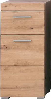 Zdjęcie produktu dla AmandaMando szafka łazienkowa 1 drzwi, 1 szuflada dekor dąb.