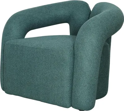 Obrázek produktu pro FURNLUX křeslo Nua smaragdově zelené 85cm / Hlavní barva: zelená / Rozměry: 85 x 70 x 70 cm