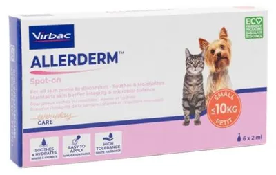 Produktbild von Allerderm Schutzpipetten für Katzen und kleine Hunde - Virbac