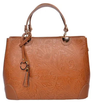 Produktbild von Anna Luchini_Tote bag_SS26 AL 3165_Cognac