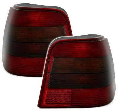Rückleuchten Heckleuchten Rot / Schwarz Jubiläum für VW Golf 4 IV 1997-2003
