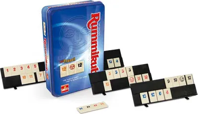 Produktbild von Goliath Rummikub The Original Travel Tour Edition (Tin), Brettspiel, Auf Kacheln basierend, 6 Jahr(e)