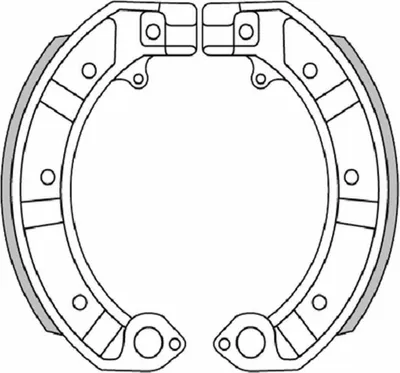 Obrázok produktu pre POLINI pretekárske brzdové doštičky D.150X24mm