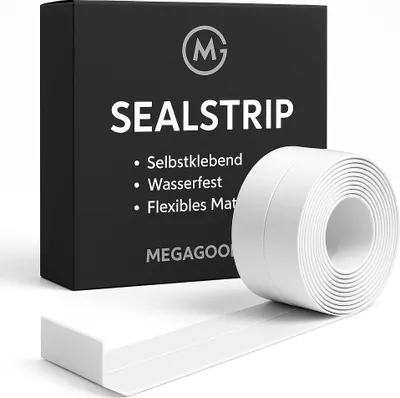 Produktbild von Wasserdichtes PVC Dichtungsband selbstklebend für Bad Küche DE.