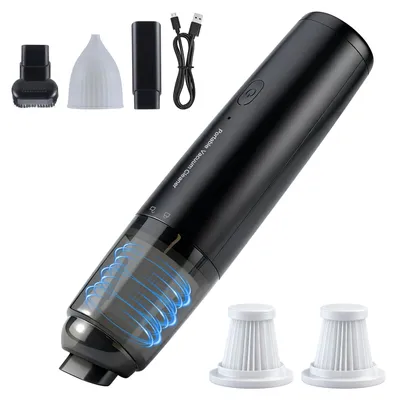 Immagine prodotto di Aspirapolvere portatile senza fili, ideale per l'auto, con filtro HEPA