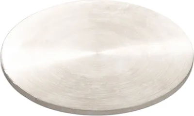 Produktbild von 1 Stück Glasmontageplatte Edelstahloptik für Barkonsole schräg