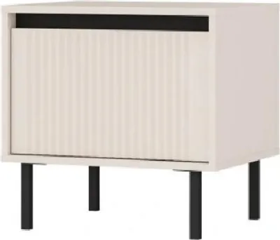 Produktbild von Nachttisch TIRIL - beige / schwarz