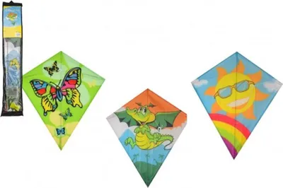 Produktbild von Fliegender Drache 70x60cm 1Stück (Mix)