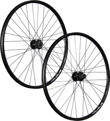 Produktbild von 29 Zoll Laufradsatz Ryde Taurus geöst Shimano Cues QB400 6 Loch Disc schwarz