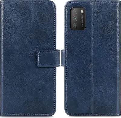 Produktbild von imoshion  Klapphülle Xiaomi Poco M3 - Dunkelblau
