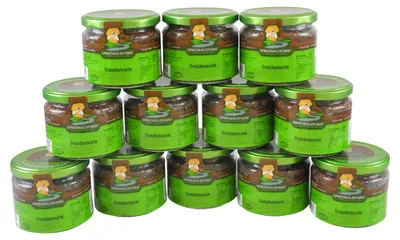 Produktbild von Original Spreewälder Grützblutwurst 12er Pack (12 Gläser à 250 g)