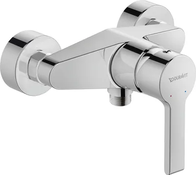 Image de Duravit B.2 Mitigeur monocommande de douche apparent Chromé Brillant - B24230000010