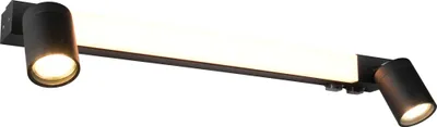 Produktbild von TRIO-Leuchten Wandleuchte ENRICO BHT 60x18x4.50 cm schwarz Wandlampe