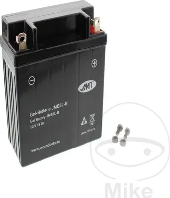 Immagine prodotto di Batteria al gel JMT YB5L-B 12 V 5 Ah 65 A esente da manutenzione 120 x 62 x 129 mm